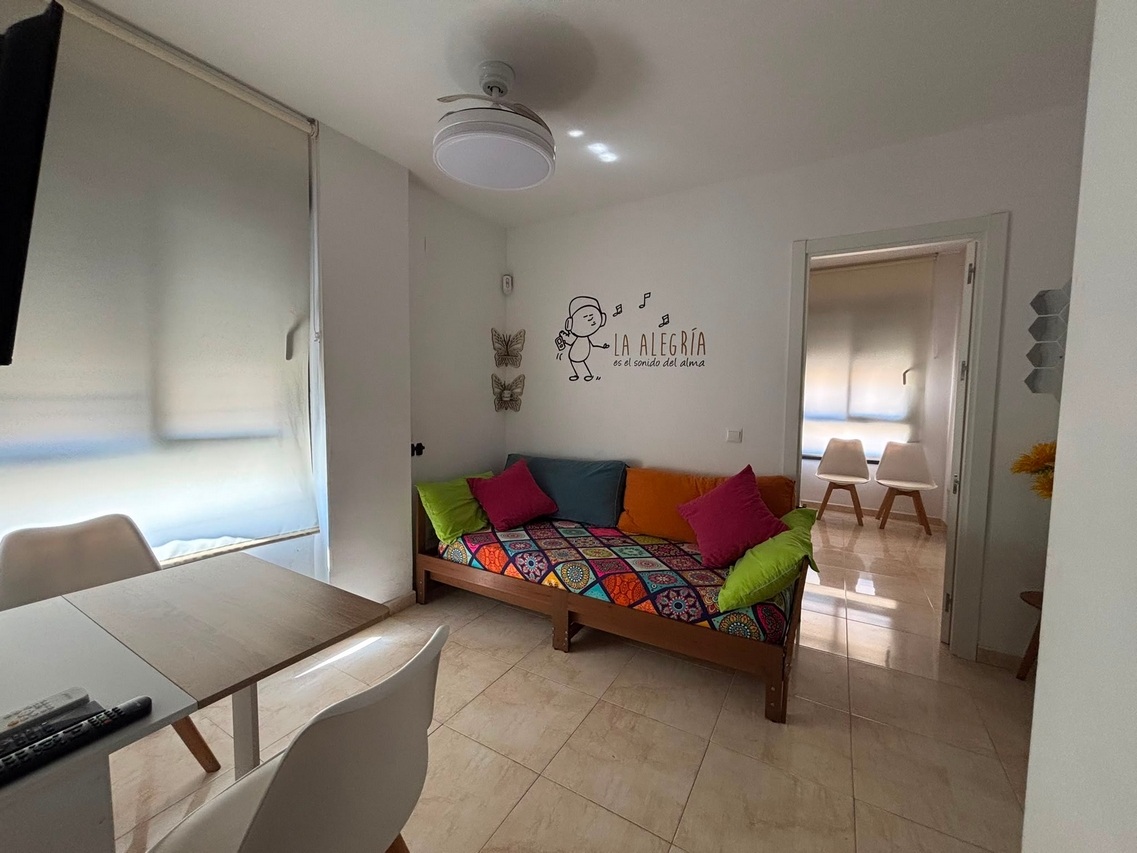 Salón confortable del apartamento en San Fernando